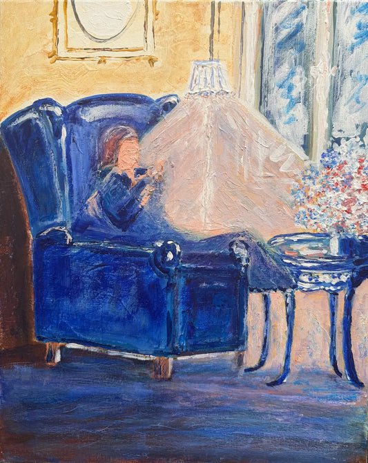 Fauteuil Bleu
